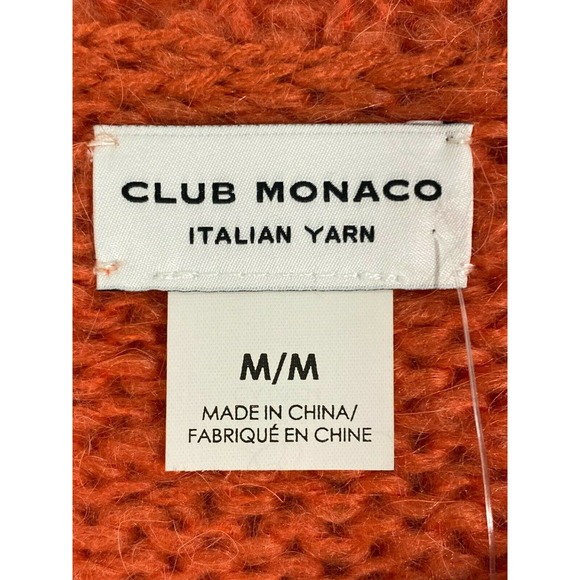 CLUB MONACO Italian Yarn Sweater Medium - Picture 5 of 7